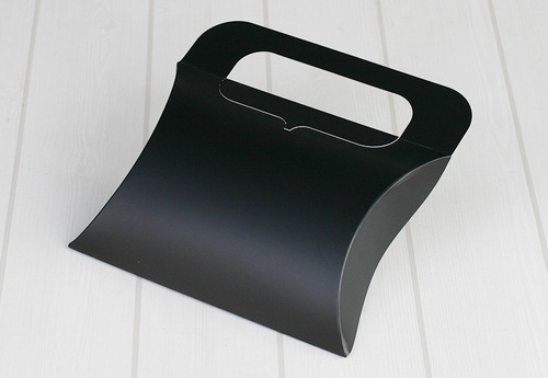 손잡이블랙 오목상자(중)