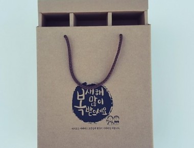 (설날_복)슬리브 참기름 완조립 3구상자 (350ml 용기)