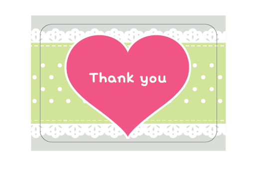 [땡큐/도일리]연두스티커